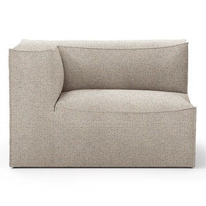 Catena Sofa Armrest Left L400 Confetti Bouclé - Light Grey