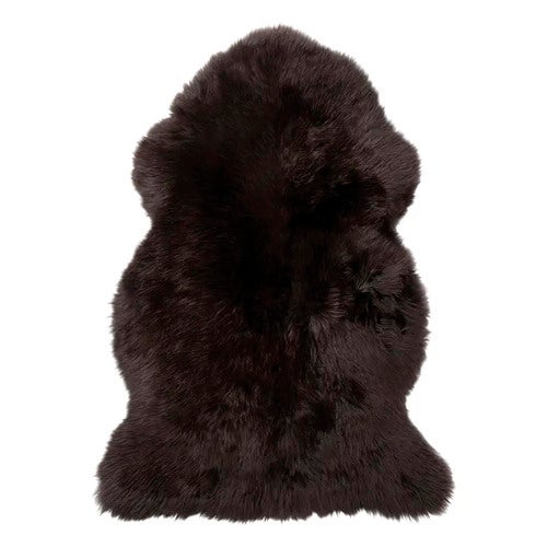 Gently Saueskinn 60x100 cm Dark Brown