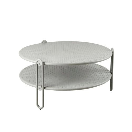 Blixt salongbord 85 cm Light Grey