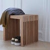 Rib benk/Sidebord Teak 