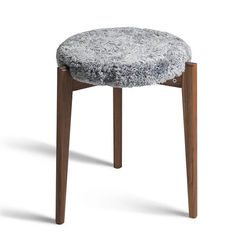 Vinz krakk oljet valnøtt/safeskinn lysegrå