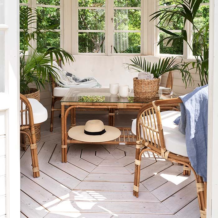 Astrakan 2-seter sofa natur/hvit Brafab