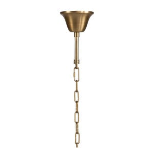 Taklampe Crown 165 cm old brass