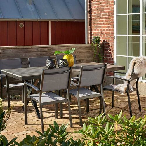 Rana & Leone spisegruppe svart Brafab