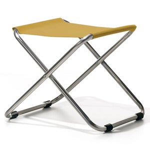 Chico fotpall senape aluminium/textilene