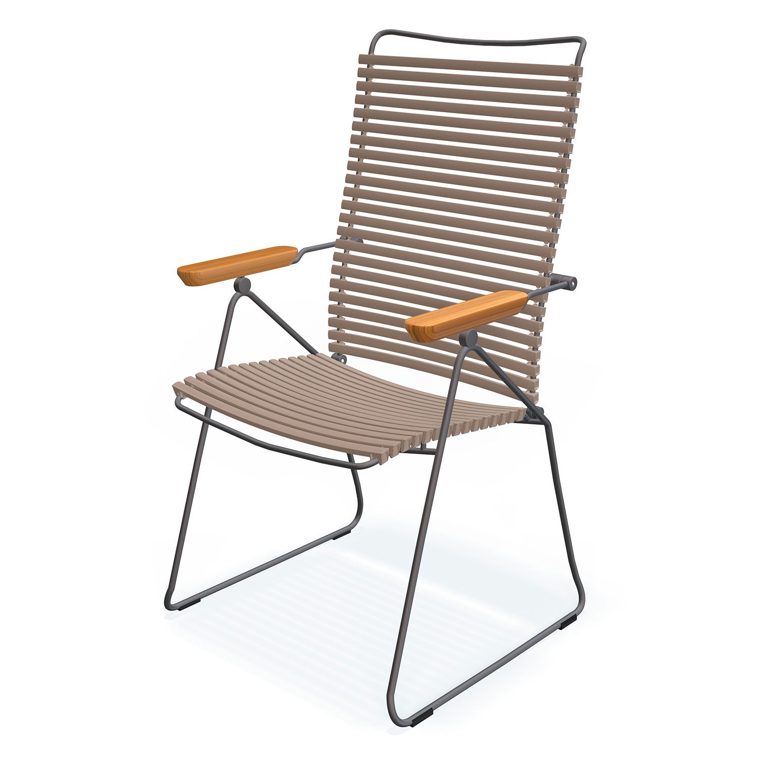 Click posisjonsstol sandlameller bambus