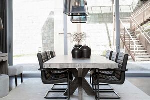 Sabina karmstol svart Artwood