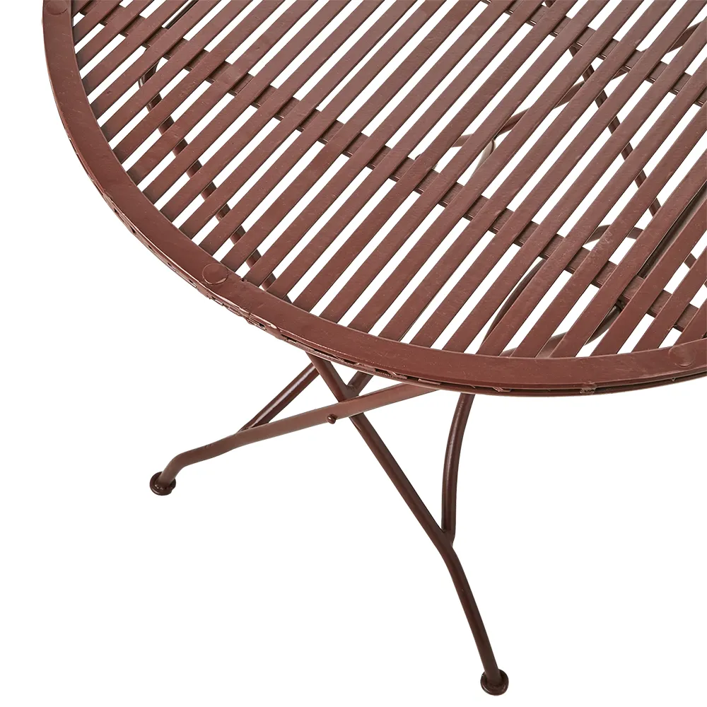 Visby kafébord Bordeaux 