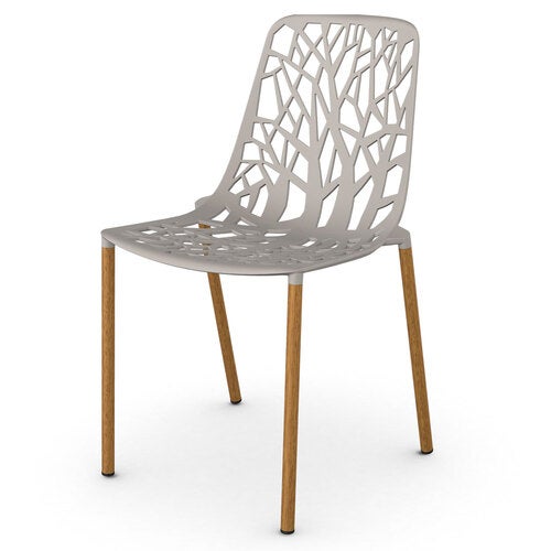 Forest Spisestol Iroko/Powder Grey