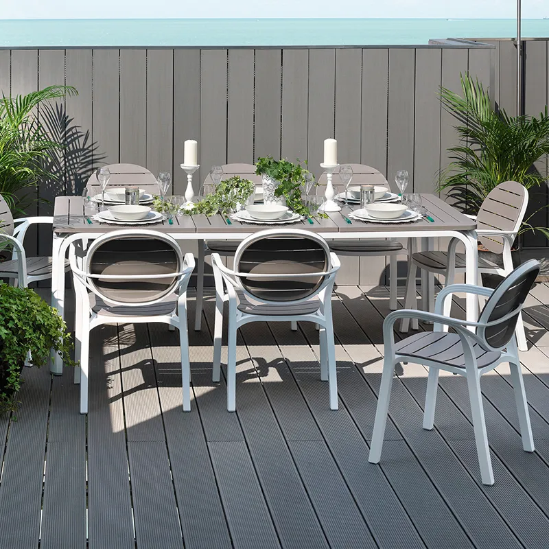 Palma lenestol  White - Tortora