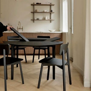 Casale Spisestol Eik svart