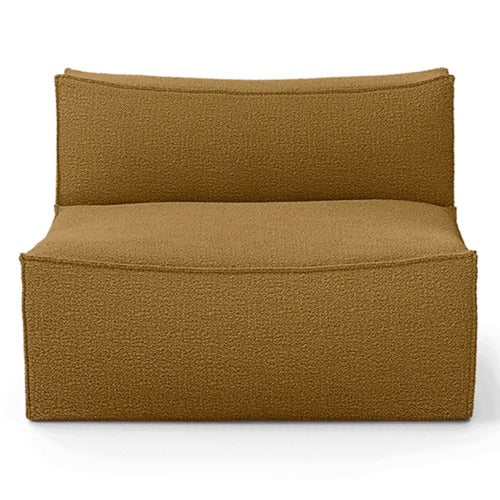 Catena Sofa Center L100 - Wool Boucle - Sugar Kelp