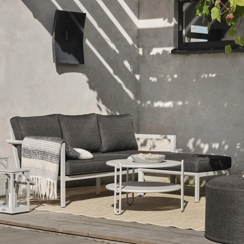 Blixt salongbord 65 cm Light Grey