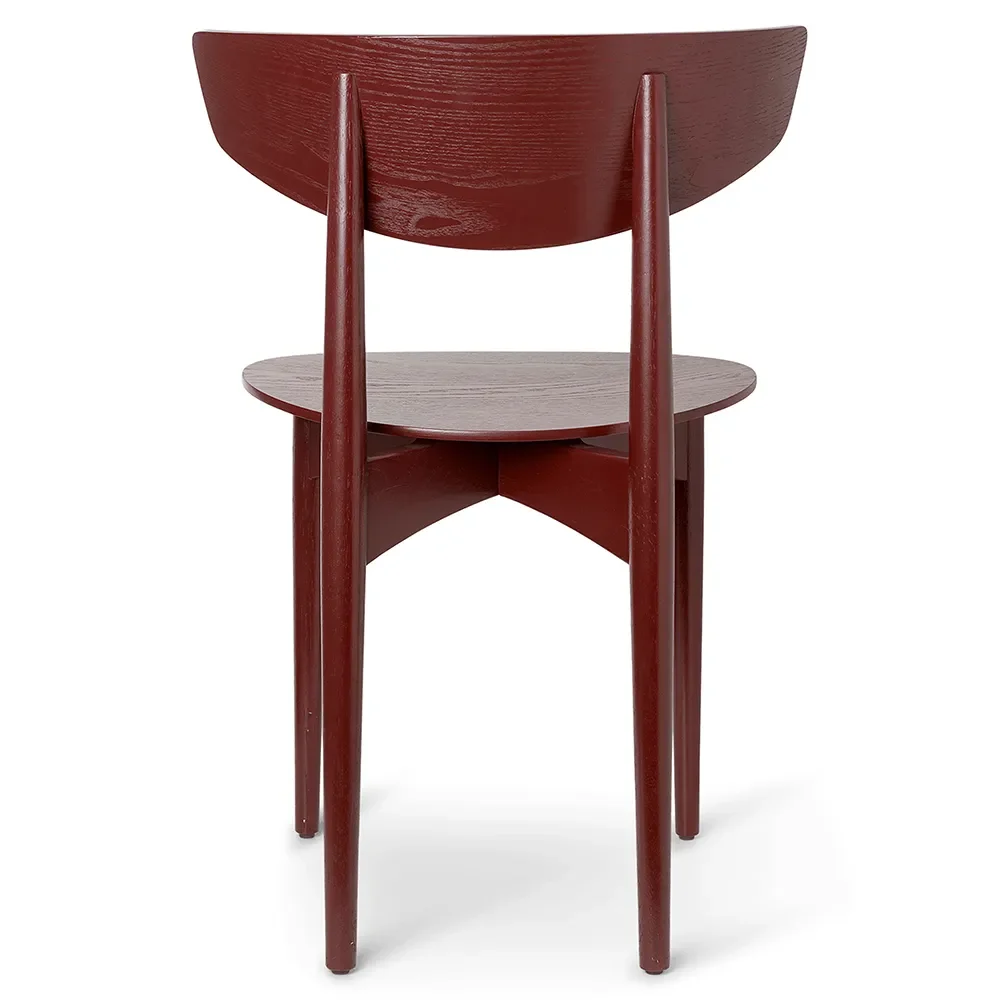 Herman Spisestol Wood - Red Brown