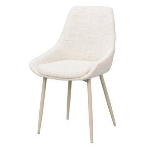 Sierra spisestol lys beige stoff