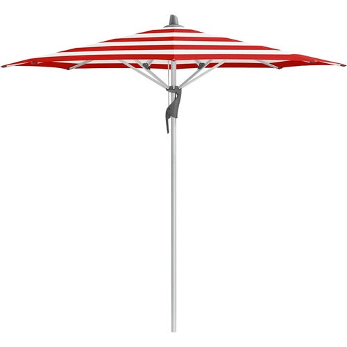 Fortino Riviera 300 cm parasoll alu Cat.5 800 Red Stripe
