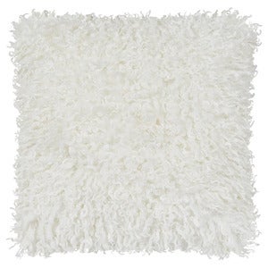 Wooly pyntepute 45x45 cm Ivory