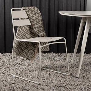 Lina spisestol Beige 2-pakning 