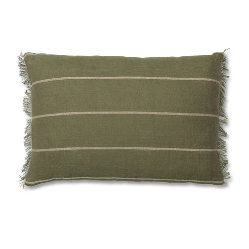 Calm Putetrekk 60x40 - Olive/Off-white