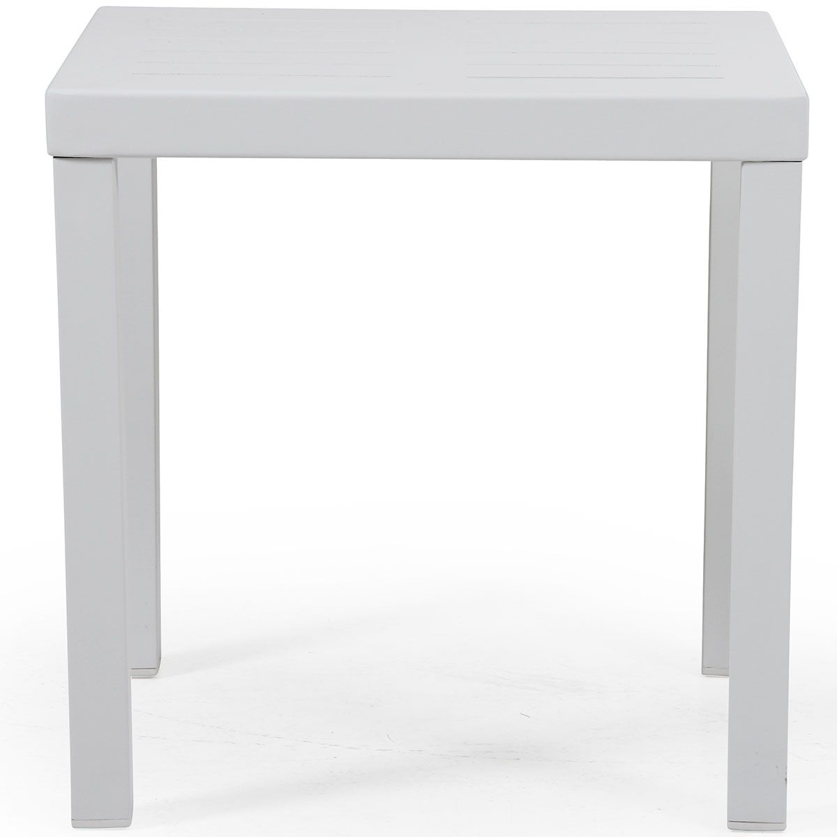 Belfort sidebord 50 x 50 cm hvit Brafab