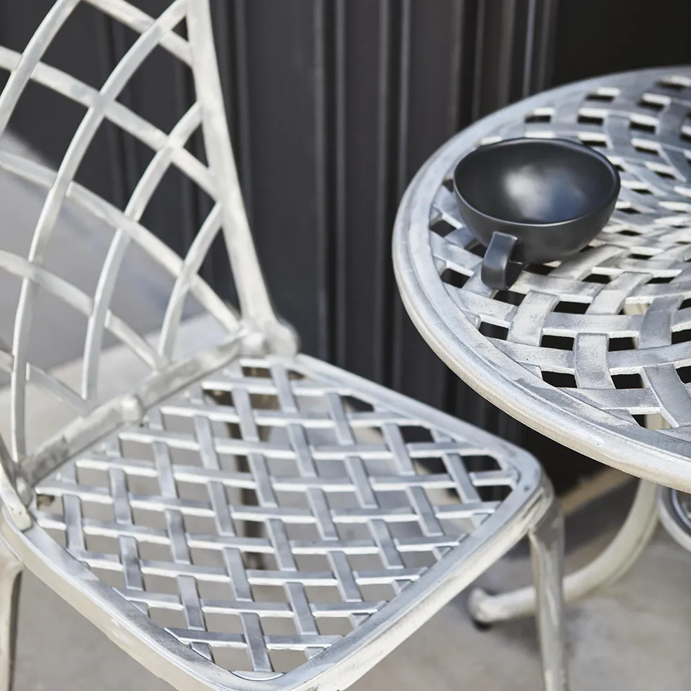 Arras spisestol Aluminium