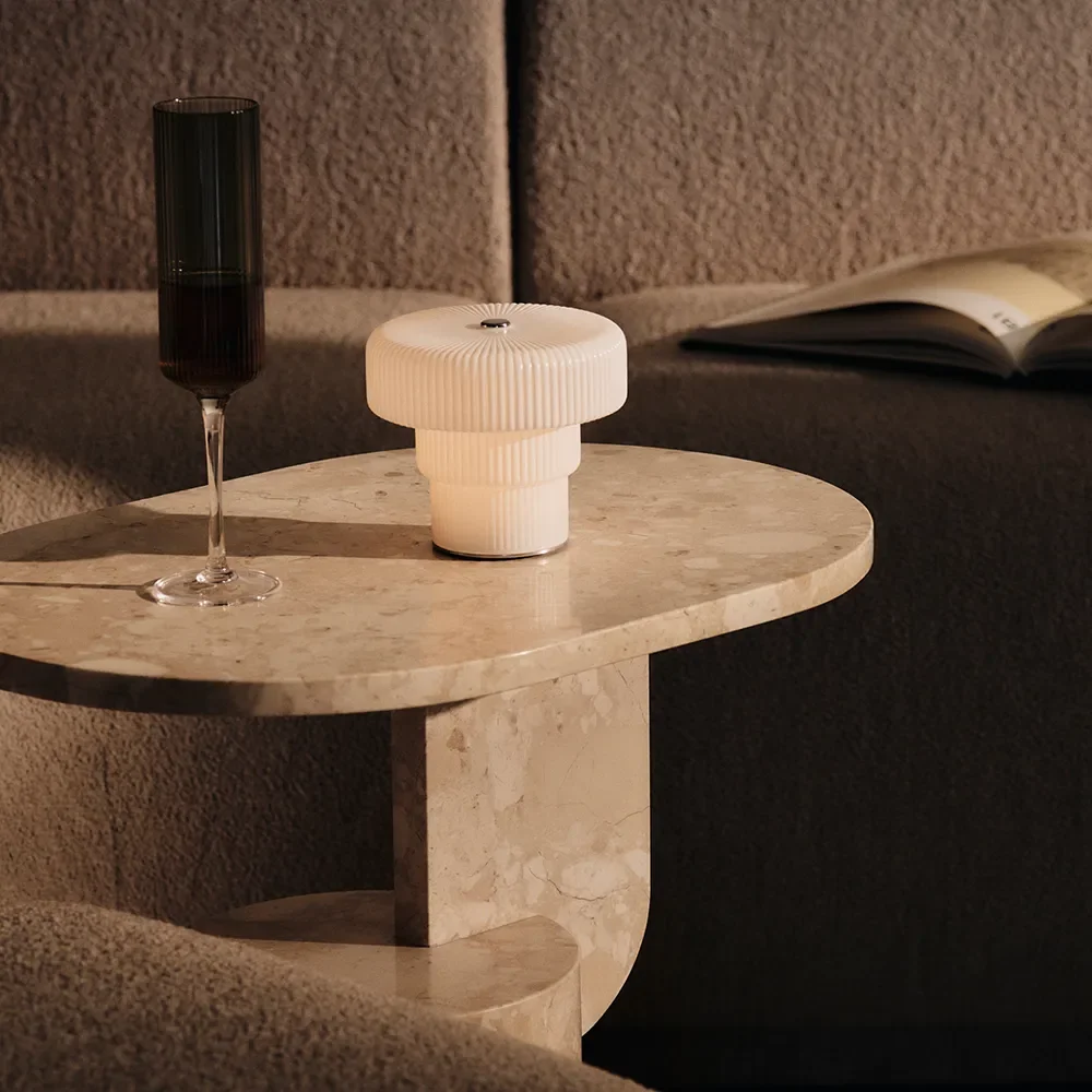 Champagneglass 2-pack Ripple Smoked Grey