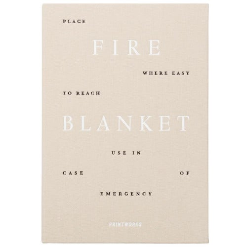 Fire Blanket, Beige