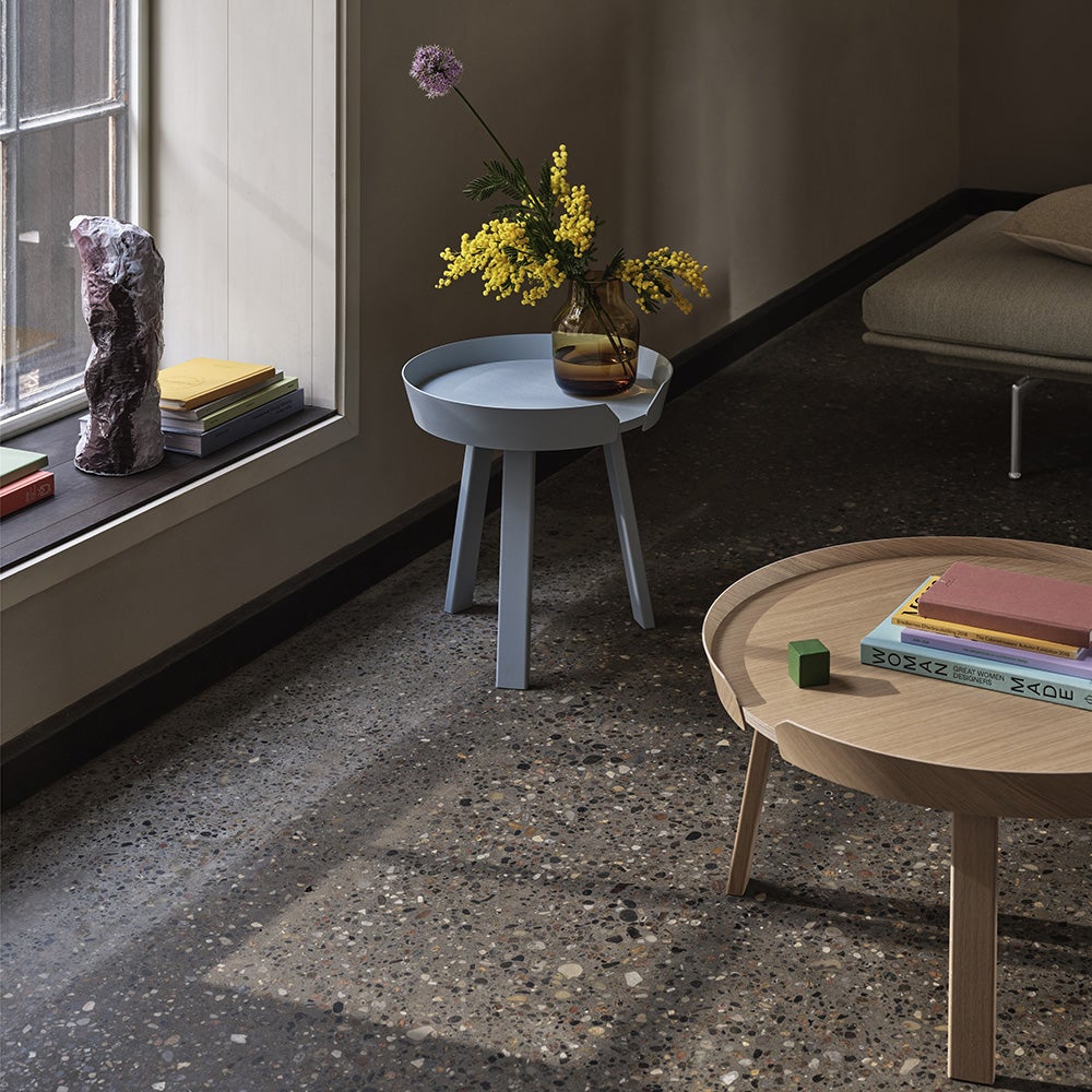 Around salongbord Ø45 cm- Light Blue 