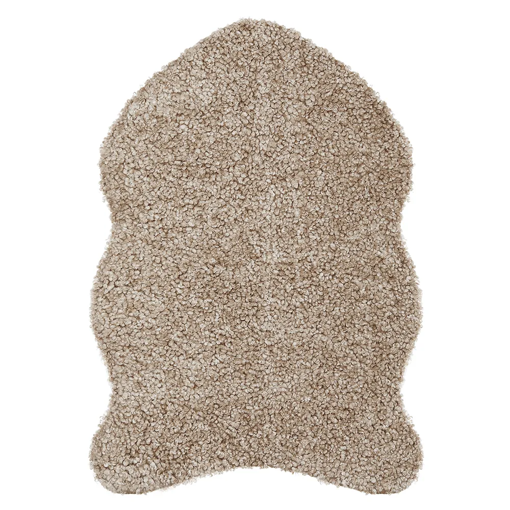 Skinnwille, Lumme teppe 60x90 cm Toffee