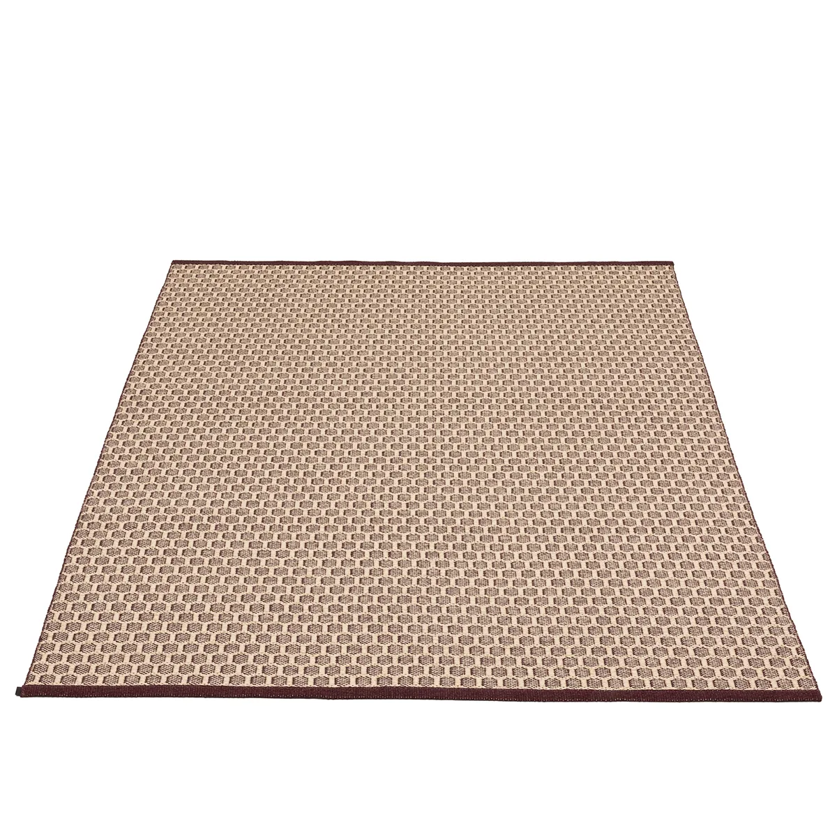 Vendbar Plastmatte MIMI Burgundy/Cream 180x260 cm