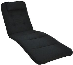 Pute til solseng Woodline Black