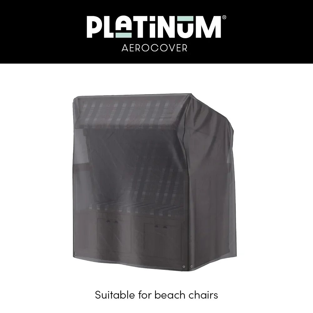 Beach chair cover 128x105xH140/160 Anthracite