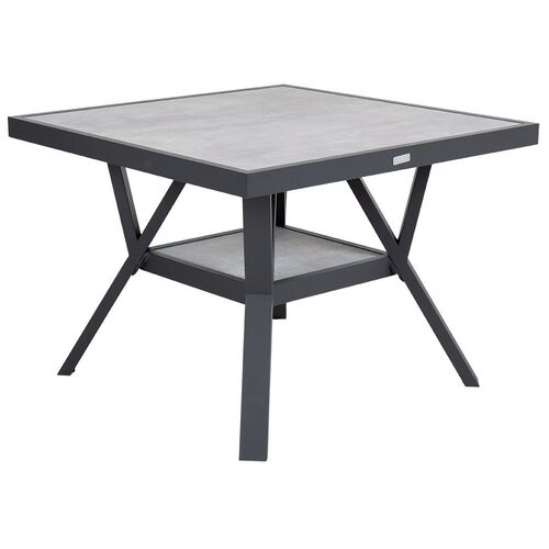 Samvaro salongbord 90 x 90 cm antrasitt Brafab