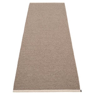 Mono matte 70x200 cm dark mud / mud 