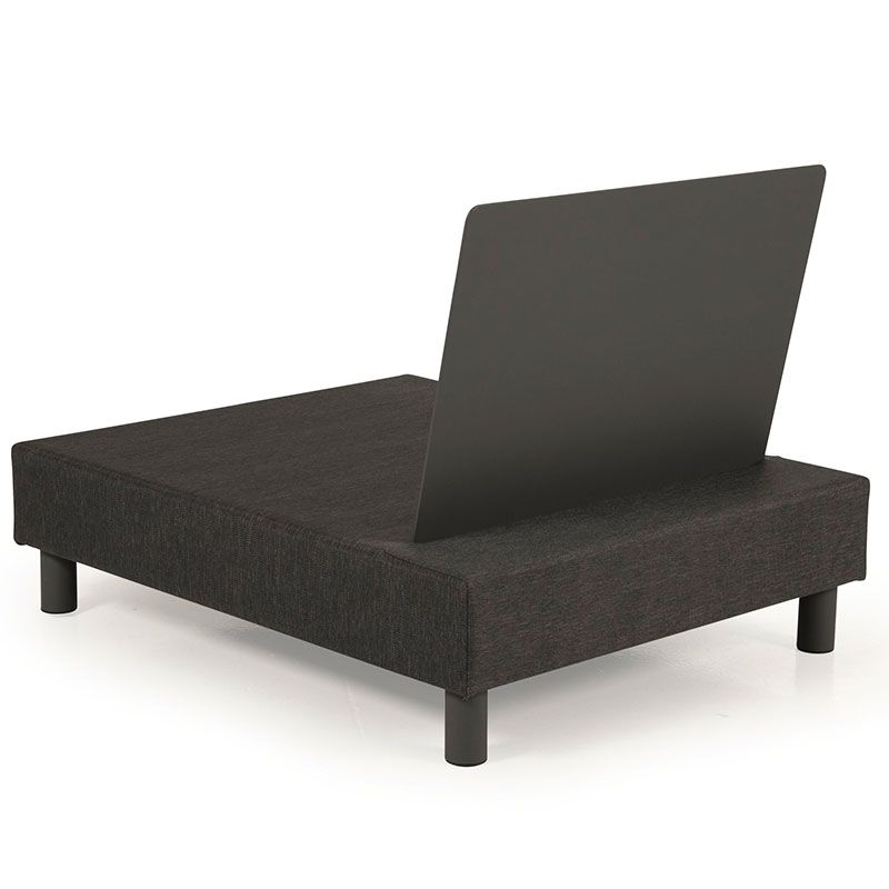 Battleford midtdel grå inkl. puter Brafab