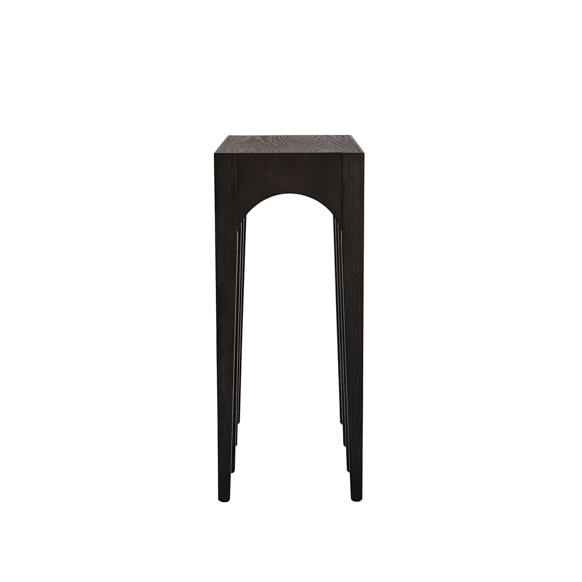 Bow konsollbord, liten - Coffee Black Oak