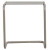 Club table cappuchino/cappuchino aluminium