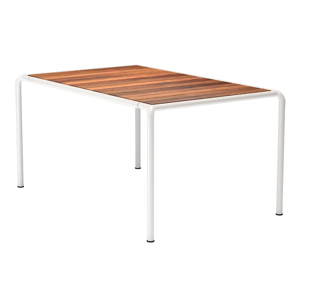 Houe, AVANTI Spisebord 153x98 cm ask/hvit