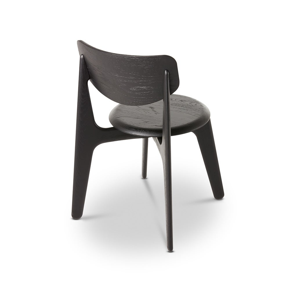 Slab Dining Chair svart
