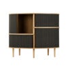 Audacious Highboard Skap Eik/Shadow