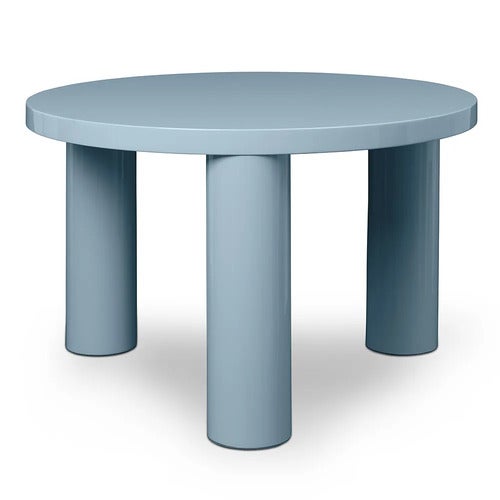 Post Salongbord Ø65 cm - Ice Blue