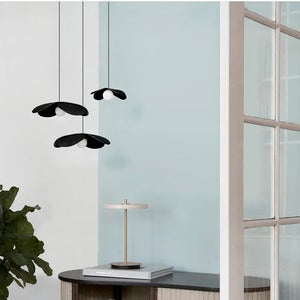 Lampeskjerm Forget Me Not Large i svart