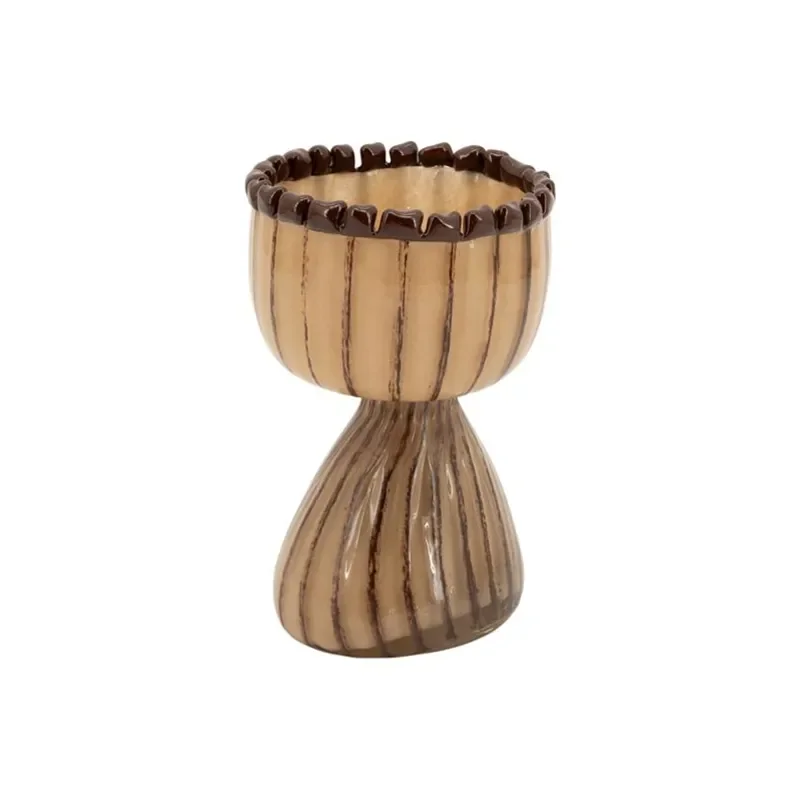 Drizzle 1 14,3x14,3x21,7 cm Glass Brun