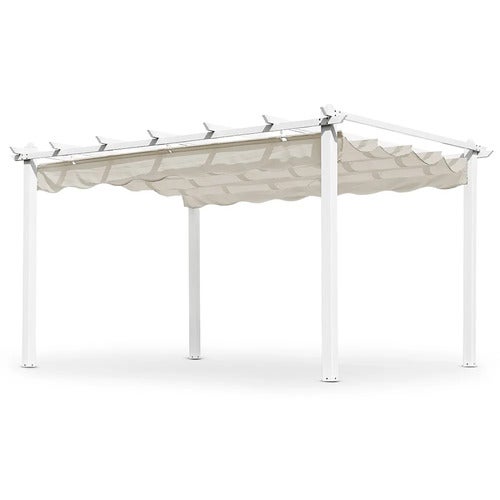 Skanör Paviljong 300x400 cm Hvit/sand