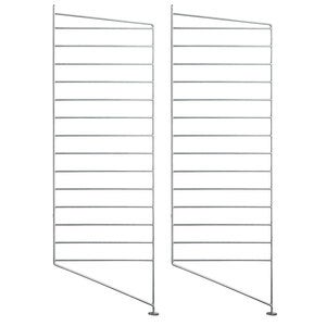 Gulvlister 85x30 cm Galvanisert 2-pk.