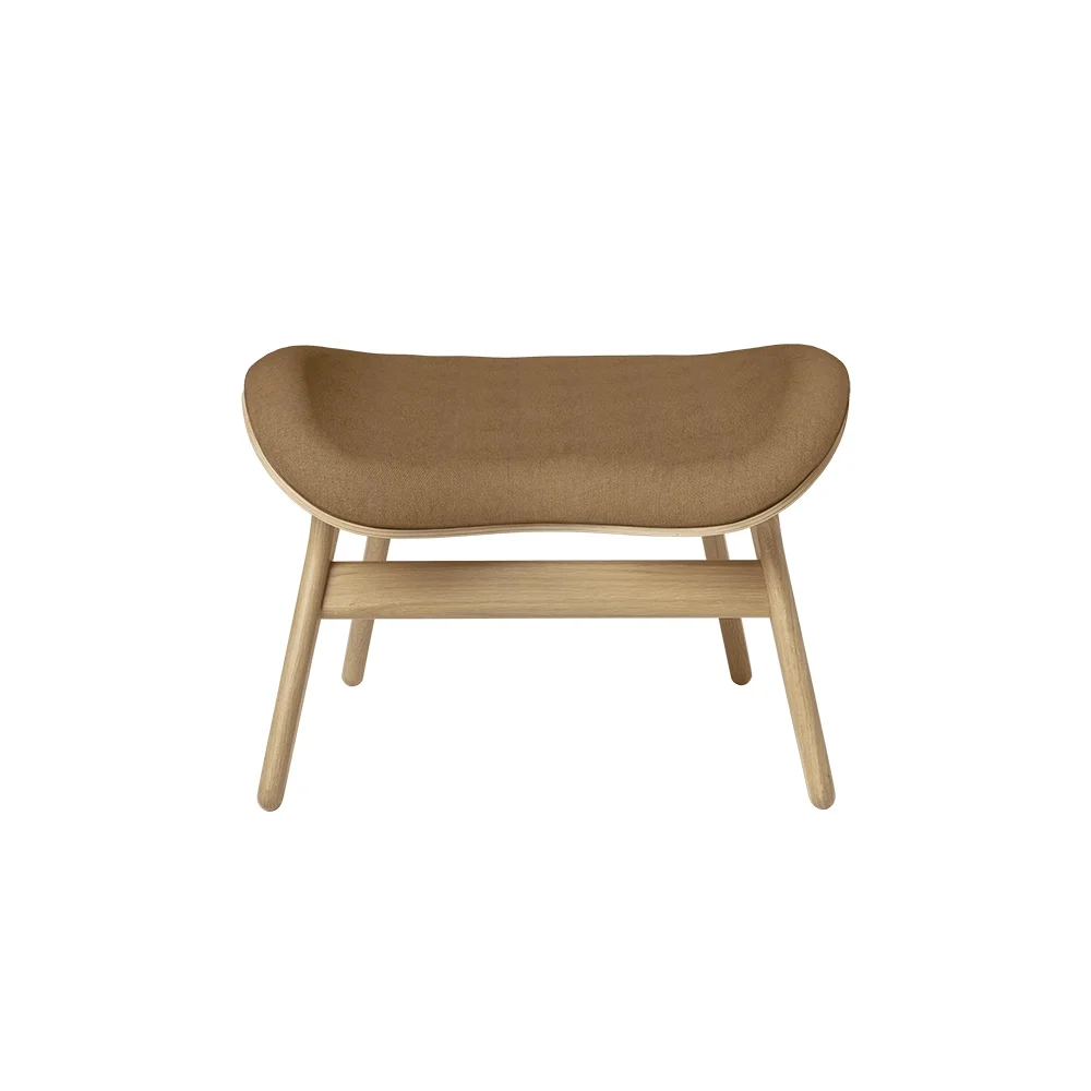 A Conversation Piece Ottoman Fotskammel Oak/Sugar Brown