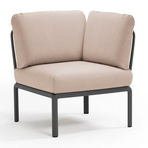 Komodo horndel Anthracite - Canvas Sunbrella