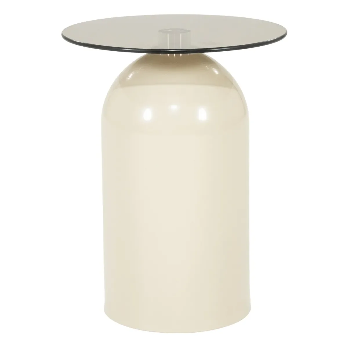 By-Boo, Irona sidebord 39,5x39,5x52 cm glass beige