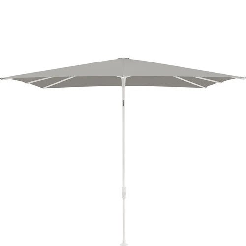 Smart parasoll 240x240 cm matt white Kat.5 558 Steel