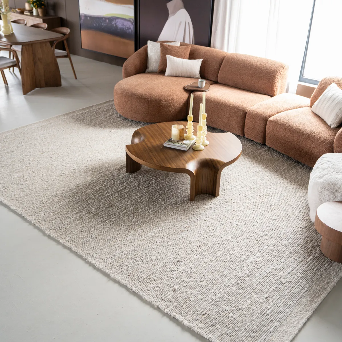 Teppe Takara Ivory 290x390 cm